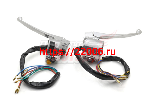 Переключатели руля в сборе с рычагами Delta, Zodiak, ОВ-70 (компл) Переключатели руля в сборе с рычагами Delta, Zodiak, ОВ-70 (компл)
