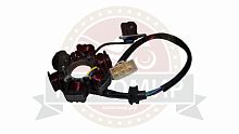 Зажигание 4х т R07-GY60 (без маховика) (cтатор 6 катушек) (как Альфа Horse),5 провод, колодка, 6 кон