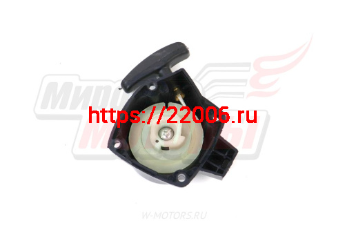 Стартер в сборе мотокосы GBC-026 (плавный пуск) фото 2