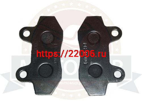 Колодки тормозные дисковые перед. скутер ARC (НАБОР) фото 2