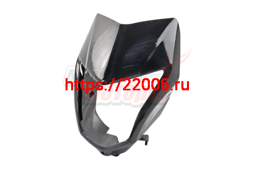 Обтекатель фары Alpha FX Max,LUX черный глянцевый Обтекатель фары Alpha FX Max,LUX черный глянцевый