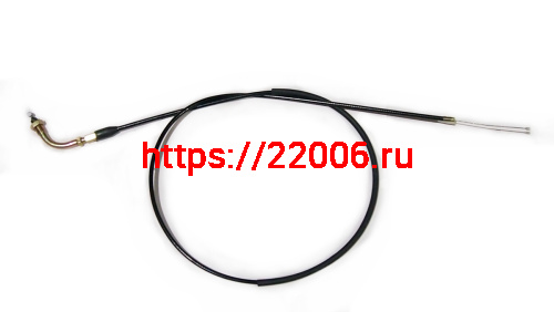 Трос газа L-1150мм, ход-100мм, загнутый, трицикл АЯКС-030/035 (S-NCZF020)