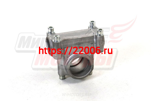 Кронштейн крепления рукояток к штанге мотокосы (28мм) (1700007) фото 2