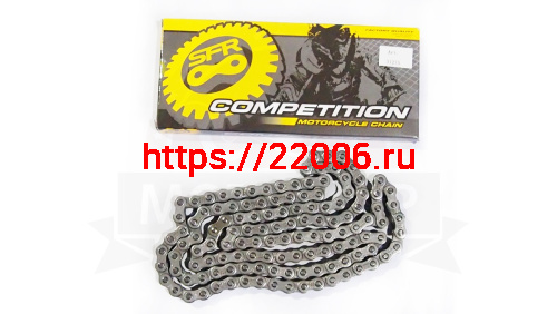 Цепь SFR (428) SFR -128 зв. (Муравей, Тула, VIRUS250, аналог ПР 12.7-18,2) цветная коробочка Цепь SFR (428) SFR -128 зв. (Муравей, Тула, VIRUS250, аналог ПР 12.7-18,2) цветная коробочка