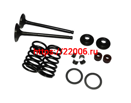 Ремкомплект головки (клапана, сухари, пружины, тарелки)(E01-1,2,3,4,5,6,7)