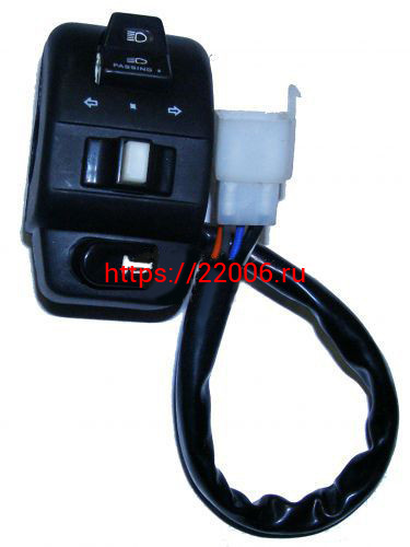 Переключатели руля TORNADO S THUNDER S FLASH 50-150 ZX-50 SPARK GUST STREET левый Переключатели руля TORNADO S THUNDER S FLASH 50-150 ZX-50 SPARK GUST STREET левый