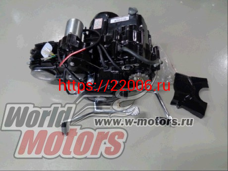 Двигатель 1P52FMI 125см3 эл.стар, ПОЛУАВТОМАТ, Alpha (С120) NEW (ЧЕРНЫЙ) Двигатель 1P52FMI 125см3 эл.стар, ПОЛУАВТОМАТ, Alpha (С120) NEW (ЧЕРНЫЙ)