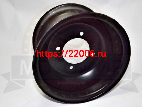 Диск ATV  7", 7х4.5 (4х88 мм) ЦО 65 мм ET 0, перед ATOMIK фото 2