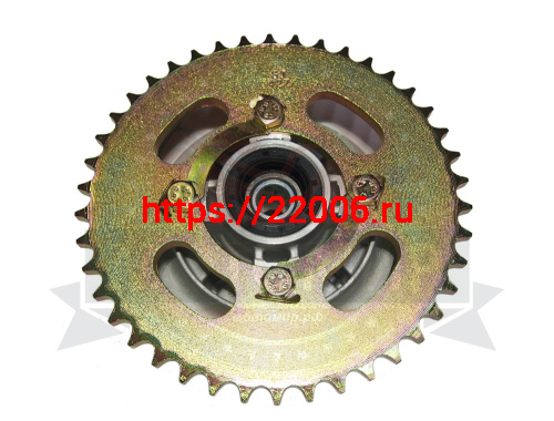 Звезда 42 зуб. (428) (d54mm - 4 x 49mm) в сборе с основанием INTRUDER (54270072) фото 2 Звезда 42 зуб. (428) (d54mm - 4 x 49mm) в сборе с основанием INTRUDER (54270072) фото 2