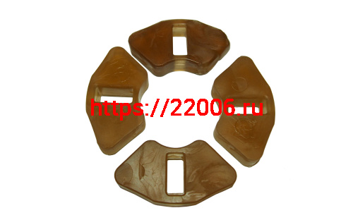 Муфта задней звезды  Альфа, Дельта, Zodiak, Нитро ПОЛИУРЕТАНОВАЯ (компл 4шт.) Россия!