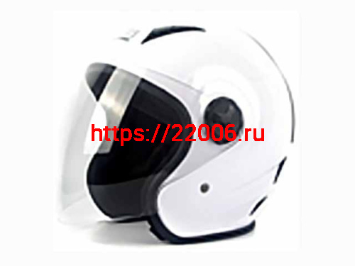 Мотошлем VIRTUE MD-207 открытый белый (L) Мотошлем VIRTUE MD-207 открытый белый (L)