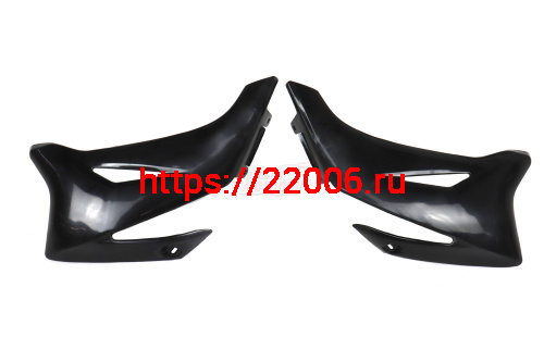 Пластик боковой передний (пара) TTR110 (цв. черный) Пластик боковой передний (пара) TTR110 (цв. черный)
