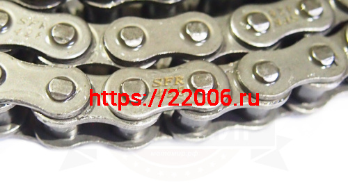 Цепь SFR (428) SFR -128 зв. (Муравей, Тула, VIRUS250, аналог ПР 12.7-18,2) цветная коробочка фото 3 Цепь SFR (428) SFR -128 зв. (Муравей, Тула, VIRUS250, аналог ПР 12.7-18,2) цветная коробочка фото 3