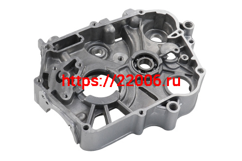 Картер правый Alhpa, Delta, Zodiak (под кпп с сепараторами) 70-110см3 (СЕРЕБРИСТЫЙ) фото 2 Картер правый Alhpa, Delta, Zodiak (под кпп с сепараторами) 70-110см3 (СЕРЕБРИСТЫЙ) фото 2