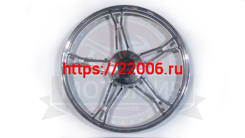 Обод 17" передний литой, барабан. тормоз 1,2-17 Альфа, Дельта, Zodiak (стандарт серебристый) №1 Обод 17" передний литой, барабан. тормоз 1,2-17 Альфа, Дельта, Zodiak (стандарт серебристый) №1