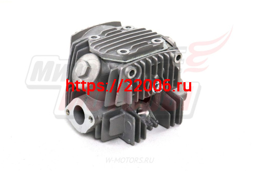 Головка цилиндра Delta, Zodiak, OB-70 в сборе 52,4 мм (110см3) с декомпрессором СЕРЕБРИСТАЯ фото 3 Головка цилиндра Delta, Zodiak, OB-70 в сборе 52,4 мм (110см3) с декомпрессором СЕРЕБРИСТАЯ фото 3