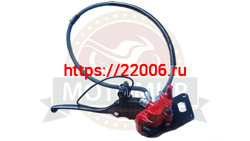 Гидравлика передняя в сборе скутер CITY (033) (L-940mm, 2 поршня)