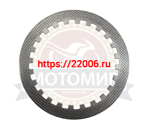 Диск сцепления CB250 металл. Zongshen ZS 172FMM (компл. 6шт) (100103422) Диск сцепления CB250 металл. Zongshen ZS 172FMM (компл. 6шт) (100103422)