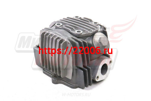 Головка цилиндра Delta, Zodiak, OB-70 в сборе 52,4 мм (110см3) с декомпрессором СЕРЕБРИСТАЯ фото 2 Головка цилиндра Delta, Zodiak, OB-70 в сборе 52,4 мм (110см3) с декомпрессором СЕРЕБРИСТАЯ фото 2