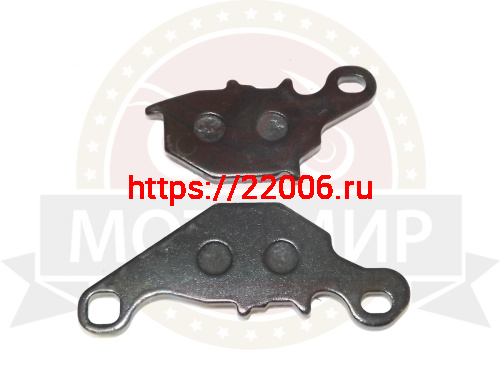 Колодки тормозные дисковые Suzuki AD110 (lets AZ 50) Yamaha Jog (SA-16) (пара) фото 2 Колодки тормозные дисковые Suzuki AD110 (lets AZ 50) Yamaha Jog (SA-16) (пара) фото 2
