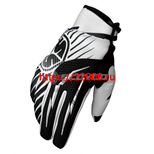 Перчатки Scoyco MX48 (L) бело-черные Перчатки Scoyco MX48 (L) бело-черные