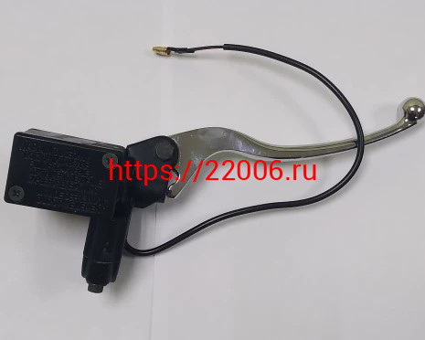 Тормозная машинка гидравлическая переднего тормоза правая. выход вниз от торм. шланга (черная) 1008 Тормозная машинка гидравлическая переднего тормоза правая. выход вниз от торм. шланга (черная) 1008