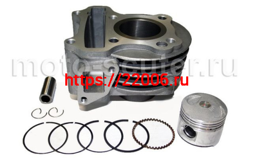 Цилиндро-поршневая группа 139QMB 4Т d-39мм 50cc Цилиндро-поршневая группа 139QMB 4Т d-39мм 50cc