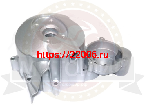 Крышка картера левая 166FMM сцепления и эл.стартера №1 (E12-3) фото 2