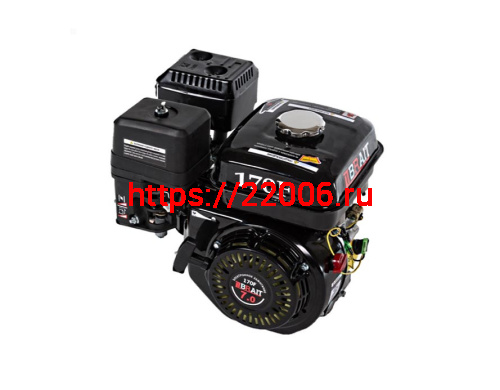 Двигатель 7,0 л.с. 170F DAMAN (вал 20 мм, для мотоблока) Двигатель 7,0 л.с. 170F DAMAN (вал 20 мм, для мотоблока)