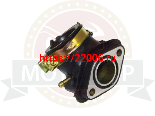 Патрубок карбюратора GY6-180 (коллектор впускной) резин. (см. 14729) (052QMIB-050100000) Патрубок карбюратора GY6-180 (коллектор впускной) резин. (см. 14729) (052QMIB-050100000)