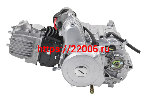 Двигатель 1P52FMН 110см3 эл.стар, 4МКПП по кругу, Delta, Alpha (СЕРЕБРИСТЫЙ) фото 3 Двигатель 1P52FMН 110см3 эл.стар, 4МКПП по кругу, Delta, Alpha (СЕРЕБРИСТЫЙ) фото 3