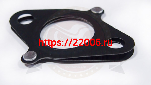 Прокладка патрубка глушителя LIFAN 16 л.с. KP420 (18215-A0810-0001) (НАБОР)