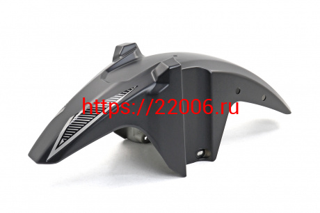 Крыло переднее Alpha ANDES черное матовое Крыло переднее Alpha ANDES черное матовое
