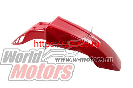 Крыло переднее Alpha ANDES OFFROAD красное Крыло переднее Alpha ANDES OFFROAD красное