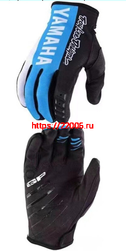 Перчатки YAMAHA (XXL) голубые Перчатки YAMAHA (XXL) голубые