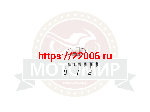 Пружина возвратная рычага карб. 168F Пружина возвратная рычага карб. 168F