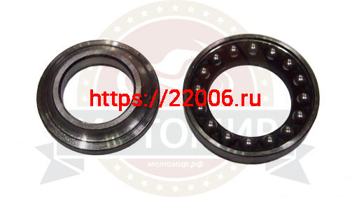 Подшипник рулевой колонки Баджадж Боксер 150 DS181016+DH181025 (аналог) Подшипник рулевой колонки Баджадж Боксер 150 DS181016+DH181025 (аналог)