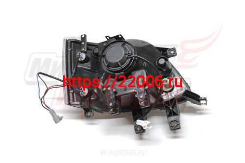 Фара передняя левая FOTON-BJ1061 BJ1051 AUMARK CUMMINS,24V (1B18037100091) фото 2