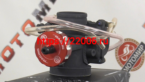 Карбюратор NIBBI Racing PWK40 (YJ), реком.двиг. 500-800 см3 (вход/выход 40 и 63 мм) фото 2