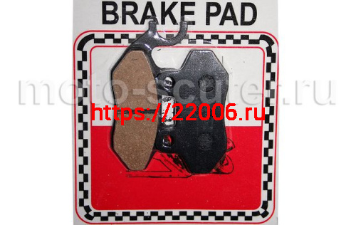 Колодки тормозные диск 2 Скутер TMMP Колодки тормозные диск 2 Скутер TMMP