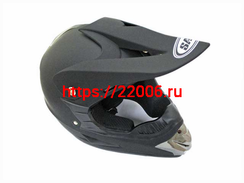 Мотошлем T125 Детский Кросс черный матовый (L) Мотошлем T125 Детский Кросс черный матовый (L)