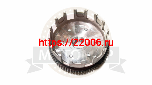 Барабан сцепления CG/CB125-250 голый Хантер, CrossFire (8 пазов+8 полупаз) 73Т Барабан сцепления CG/CB125-250 голый Хантер, CrossFire (8 пазов+8 полупаз) 73Т